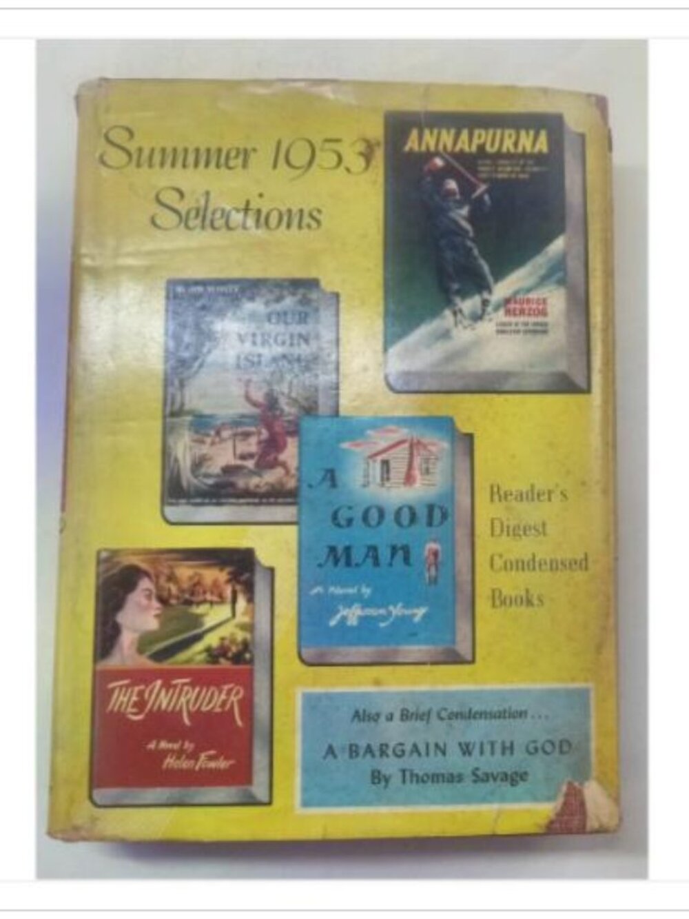 Reader's Digest Condensed Books Summer 1953 Selections Vol 14 1953 HC